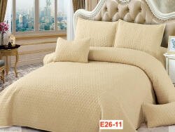 East Comfort Cuvertura De Pat Matlasata Cu 4 Fete De Perna E26-11 Lenjerie de pat