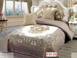 East Comfort Cuvertura Din Catifea Cu 4 Fete De Perna E30-20
