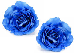 Decorer Set 2 Trandafiri artificiali albastri suspendabili 42x25 cm (A56.40.03)