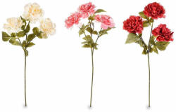 Decorer Set 3 crengute Peonia artificiale 62 cm (A56.40.19)