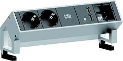 Bachmann DESK 2 2 Plug 1 Custom + 2 USB (902.228)