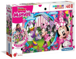 Clementoni SuperColor - Minnie egér és Daisy kacsa padló puzzle 40 db-os (25462)