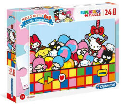 Clementoni SuperColor - Hello Kitty maxi puzzle 24 db-os (24202)
