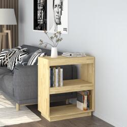 vidaXL Bibliotecă, 60x35x71 cm, lemn masiv de pin (810859) Biblioteca
