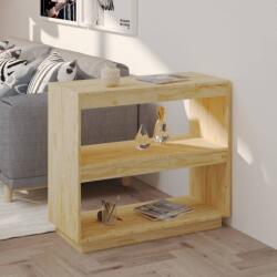 vidaXL Bibliotecă, 80x35x71 cm, lemn masiv de pin (810879) Biblioteca
