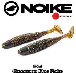 Noike Wobble Shad Ninja 7.6CM (9buc/plic) 34-Cinnamon Blue (NOIK-NINJ3-34)
