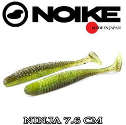 Noike Wobble Shad Ninja 7.6CM (9buc/plic) 01-Green Pumpkin (NOIK-NINJ3-01)