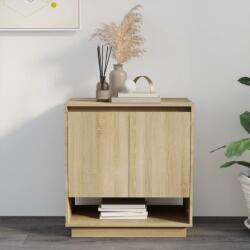 vidaXL Servantă, stejar sonoma, 70x41x75 cm, PAL (809542) Comoda