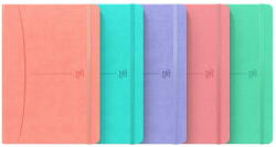 OXFORD Caiet cu elastic, A5, OXFORD Signature Smart Journal, 80 file - 90g/mp, Scribzee, dictando - culori (OX-400154941)