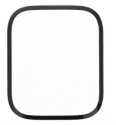Apple Watch Series 7 41mm, Watch Series 8 41mm érintőüveg, üvegelőlap fekete, utángyártott