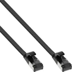 InLine Cablu de retea RJ45 flat FTP Cat. 8.1 7.5m Negru, InLine IL75807S (IL75807S)