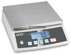 KERN FCF 3K-4 (3000g/0, 1g) darab- és százalékszámító, kisállat számláló digitális asztali mérleg 3évG