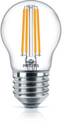 Philips Bec LED Philips Classic LEDluster 6.5-60W E27 827 P45 clar 806lm 2700K CRI80 (8718699649203)