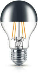 Philips Bec LED Philips Classic CM 7.2-48W E27 827 A60 transparent DIM argintiu oglindit 610lm 2700K (8718699782474)