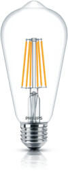 Philips Bec LED Philips Classic LEDbulb 8-60W E27 827 ST64 clar DimTone 2700K 806lm (8718696709764)