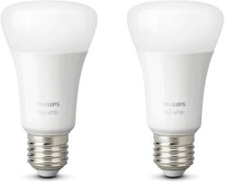 Philips 2x Bec LED Philips Hue Alb LED E27 806lm 2700K CRI80 (78527000)