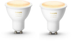 Philips 2x Bec LED Spot Philips Hue Alb Ambiance GU10 Double Pack (62929800)