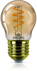 Philips Bec LED Philips Classic LEDluster 3.5-15W E27 820 P45 auriu Vintage DIM 136lm 2000K CRI80 (8718699686628)