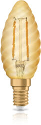 OSRAM Bec LED Osram LED VINTAGE 1906 CLBW auriu12 non-dim 1.5W 824 E14 120lm 2500K CRI80 (4058075293243)