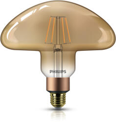Philips Bec LED Philips Classic LEDbulb Mushroom 5-30W E27 820 auriu Dim 350lm 2000K CRI80 (8718699593513)