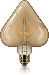 Philips Bec LED Philips Classic LEDbulb Heart 23-12W E27 820 auriu 125lm 2000K CRI80 (8718699593490)