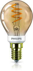 Philips Bec LED Philips Classic LEDluster 3.5-15W E14 820 P45 auriu Vintage DIM 136lm 2000K CRI80 (8718699686642)