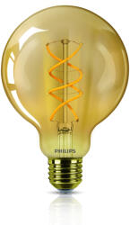 Philips Bec LED Philips Classic LEDbulb 5-25W E27 820 G93 gold Vintage 2000K 250lm (8718696744154)