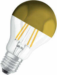 OSRAM Bec Osram LED STAR RETROFIT CLP 34 FIL Mirror Gold non-dim 4W 827 E14 420lm 2700K (4058075456549)