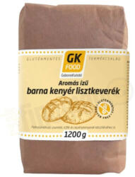 GK Food Aromás ízű barna kenyér lisztkeverék 1200 g