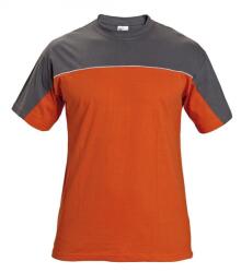 CERVA Desman Póló Szürke/Narancssárga L (0304000200003)