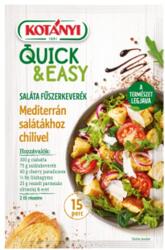 KOTÁNYI Fűszerkeverék KOTÁNYI Quick&Easy mediterrán salátákhoz chilivel 20g - homeofficeshop