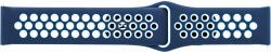 Morellato Curea albastră cu alb din silicon Morellato Paroo 5402187.803 M 20 mm