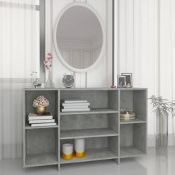 vidaXL Servantă, gri beton, 120x30x75 cm, PAL (809624) Comoda