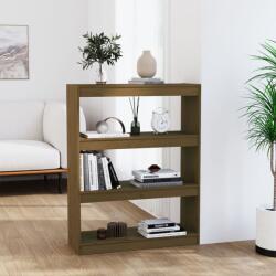 vidaXL Bibliotecă/Separator cameră, maro miere 80x30x103, 5 cm lemn pin (808191) Biblioteca