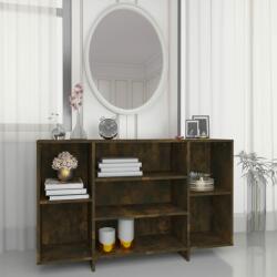 vidaXL Servantă, stejar afumat, 120x30x75 cm, PAL (813065) Comoda