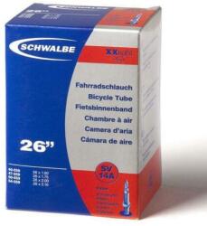 Schwalbe SV14L Extra Light 26 x 1, 5-2, 1 (40/60-559) belső gumi 60 mm hosszú bontható szeleppel, 130 g, presta