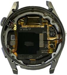 Huawei NBA001LCD101120656 Gyári Huawei Watch 3 Pro szürke LCD kijelző érintővel kerettel előlap (NBA001LCD101120656)