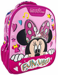 Luna Minnie egér Fun Vibes 3D mintás ovis hátizsák 27x10x31cm (000562948)
