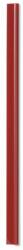 Durable Iratsín lefűzhető 3mm, 100db/doboz, Durable piros (290003)