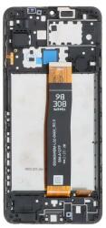 Samsung GH82-26485A Gyári Samsung Galaxy A12 Nacho LCD kijelző érintővel fekete kerettel előlap (GH82-26485A)