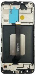 NBA001LCD101120711 Samsung Galaxy A60 / M40 fekete OEM LCD kijelző érintővel kerettel, előlap (NBA001LCD101120711)
