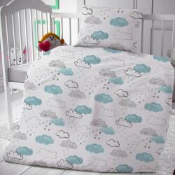 Kvalitex Lenjerie de pat pentru pătuț de copii Ceruri, 90 x 135 cm, 45 x 60 cm