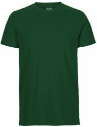 Neutral Férfi póló Fit organikus Fairtrade biopamutból - Palackzöld | 2XL (NE-O61001-1000211826)