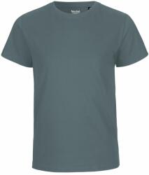 Neutral Rövid ujjú gyerek póló organikus Fairtrade biopamutból - Teal | 116/122 (NE-O30001-1000329162)