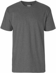 Neutral Férfi póló Classic organikus Fairtrade biopamutból - Sötét melírozott | 3XL (NE-O60001-1000237116)