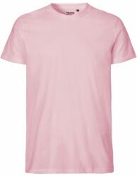 Neutral Férfi póló Fit organikus Fairtrade biopamutból - Világos rózsaszín | 3XL (NE-O61001-1000278389)