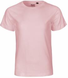Neutral Rövid ujjú gyerek póló organikus Fairtrade biopamutból - Világos rózsaszín | 152/158 (NE-O30001-1000278283)