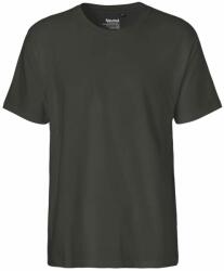 Neutral Férfi póló Classic organikus Fairtrade biopamutból - Szénfekete | XL (NE-O60001-1000329181)