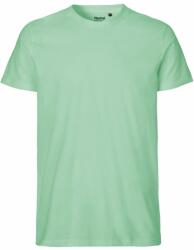 Neutral Férfi póló Fit organikus Fairtrade biopamutból - Dusty mint | XXXL (NE-O61001-1000278383)