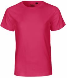Neutral Rövid ujjú gyerek póló organikus Fairtrade biopamutból - Rózsaszín | 92/98 (NE-O30001-1000133069)